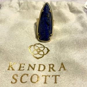 KENDRA SCOTT arrowhead stone adjustable ring